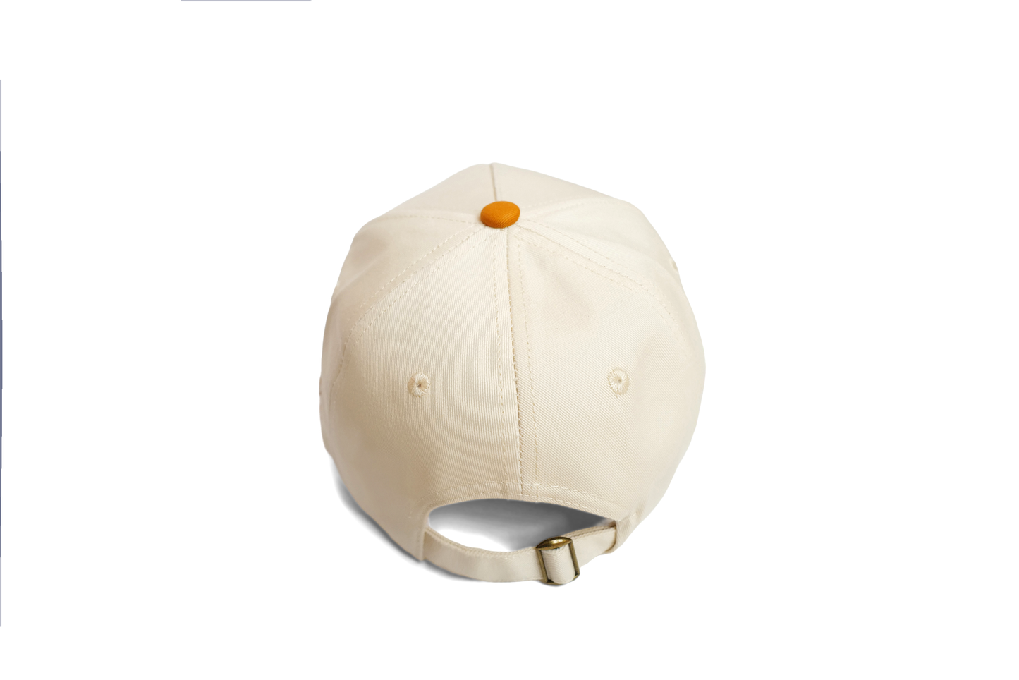 Bonus Dad Club cap, cream & orange